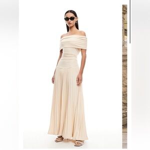 NWT Lioness Field Of Dreams Maxi Dress in Oatmeal